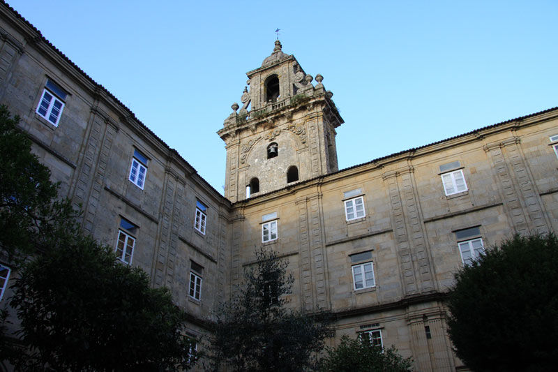 Hospederia San Martin Pinario Otel Santiago de Compostela Dış mekan fotoğraf